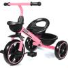 KRIDDO Tricycle for 2-5 Year Olds - Pink Toddler Trike With Gift for 24 Month to 4 Year Old Girls view 1