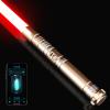 DAMIENSABER Upgrade RGB3.0 Smooth Swing Light Saber, Motion Control Light Saber with Realistic 16 Sound Fonts Infinite Color Changing 16 RGB, Heavy Dueling Metal Light Sabers for Adults, Rechargeable view 1