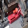Aluminum Center Gearbox Support & Motor Heatsink Plate For Arrma 1:8 KRATON 6S / VENDETTA 3S / TYPHON TLR / 1:10 GRANITE/BIG ROCK 3S / BIG ROCK V3 3S / KRATON 4S / VORTEKS 3S - 11Pc Set Blue view 2