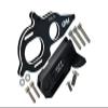 Aluminum Center Gearbox Support & Motor Heatsink Plate For Arrma 1:8 KRATON 6S / VENDETTA 3S / TYPHON TLR / 1:10 GRANITE/BIG ROCK 3S / BIG ROCK V3 3S / KRATON 4S / VORTEKS 3S - 11Pc Set Black view 1