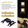 AllinRC SCX24 Skid Plate and Brass Chassis Weight Bar Upgrades for Axial SCX24 Gladiator Bronco Deadbolt C10 Wrangler view 2