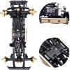 AllinRC SCX24 Skid Plate and Brass Chassis Weight Bar Upgrades for Axial SCX24 Gladiator Bronco Deadbolt C10 Wrangler view 4