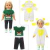 SOTOGO 8 Sets 18 Inch Doll Clothes Outfits for American 18 Inch Dolls, Include Doll Fashion Clothes and Dolls Accessories view 4