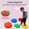 Kids Obstacle Course Balance Stepping Stone, Indoor and Outdoor Sense Game River Stone, Promotes Coordination and Gross Motor Skills view 2