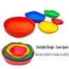 Kids Obstacle Course Balance Stepping Stone, Indoor and Outdoor Sense Game River Stone, Promotes Coordination and Gross Motor Skills view 4