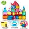 Jasonwell 100pcs Magnetic Tiles Building Blocks Set for Boys Girls Preschool Educational Magnet Construction Kit Stacking STEM Toys Christmas Birthday Gift for Kids Toddler 3 4 5 6 7 8 9 10 + Year Old view 4