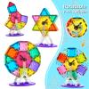 Jasonwell 57PCS Magnetic Tiles Building Blocks Set for Boys Girls Preschool Educational Magnet Construction Kit Stacking STEM Toys Christmas Birthday Gifts for Kids Toddlers 3 4 5 6 7 8 9 + Year Old view 2