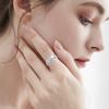 SLIACETE Sunflower Anxiety Ring for Women 925 Sterling Silver Fidget Rings for Anxiety Anti Anxiety Band Ring Jewelry Gifts for Women Men view 2