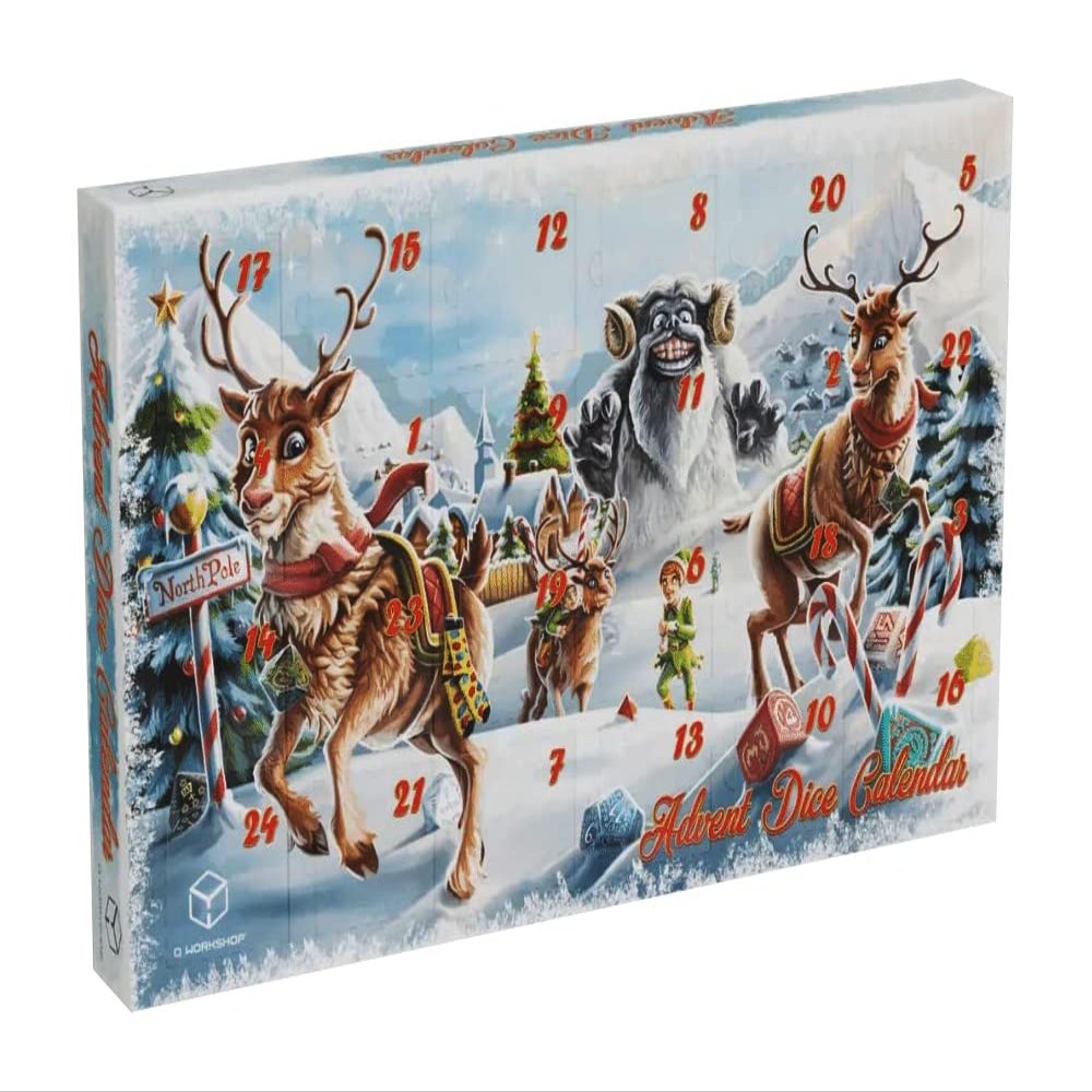 Q WORKSHOP Advent Dice Calendar #03