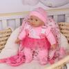 haveahug 13" Soft Baby Doll with Take Along Pink Doll Backpack Carrier, 6 Piece Play Set with Bottle & Accessories(Pink) view 3