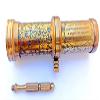 ANTIQLICIOUS Antique Hand Carved Brass Twist Kaleidoscope for Adult and Kids || Vintage Look Kaleidoscope - Antique Finish with Brass Handle view 4