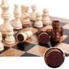 3 in 1 Chess Wooden Chess Checkers Backgammon Set Folding Case Imitation Marble Board Game for Adults and Kids (Color : 29.4X14. 5X4.8cm) view 3
