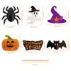 FEPITO 120 Piece Halloween Decoration Set - Toothpick Flags & Markers for Party Decor view 2