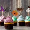 FEPITO 120 Piece Halloween Decoration Set - Toothpick Flags & Markers for Party Decor view 4