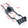 Que-T RC Carbon Fiber Chassis Frame Rails for 1/10 Trx4 TRX-4 RC Crawler Car Upgrade Parts view 2