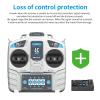 GoolRC MicroZone 6CH RC Transmitter and Receiver Compatible with MC6RE, E6R-E, MC7RB, and MC9002 2.4GHz Radio Controller for SU27 RC Airplane Drone Multirotor Helicopter Car Boat view 2