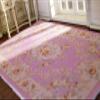 1/12 Scale Victorian Purple Aubusson Design Miniature Rug French Swilrs Roses view 4
