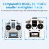 GoolRC Microzone MC6C 2.4GHz 6CH Remote Controller Mode 1 Transmitter and MC6RE Receiver Radio System for RC Airplane Drone Multirotor Helicopter Car Boat 6CH Receiver view 2