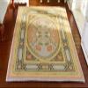 1?12 Scale French Theme Vintage Flowers Beautiful Aubusson Design Miniature Rug view 2