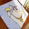 1?12 Scale Dollhouse Lovely Pultus Kitten Aubusson Design Miniature Rug view 3