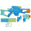 Nerf Elite 2.0 Tactical 3-Blaster Pack - Operator BD-2, Trio TD-3, Ace SD-1 Blasters & 20 Darts (Multicolor) view 2