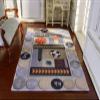1?12 Scale Aubusson Design Miniature Rug Unique Learn Letters Football & Soccer view 1