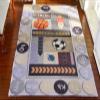 1?12 Scale Aubusson Design Miniature Rug Unique Learn Letters Football & Soccer view 3