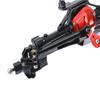 RZXYLRC 1/10 Aluminum Alloy Complete Portal Axles for Axial SCX10 D90 RC Crawler Car Upgrades (Black) view 4