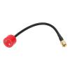 5.8GHz FPV Drone Antenna,Drone Antennas,155mm 2.5 Dbi Antenna with Inner Hole RP?SMA,for RC FPV Hine, Long Range HD FPV Drone Like as Titan DC7 Chimera4 Chimera7(Black)(red), Drone Antennas,5 view 1