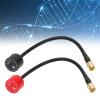 5.8GHz FPV Drone Antenna,Drone Antennas,155mm 2.5 Dbi Antenna with Inner Hole RP?SMA,for RC FPV Hine, Long Range HD FPV Drone Like as Titan DC7 Chimera4 Chimera7(Black)(red), Drone Antennas,5 view 3