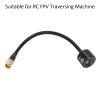5.8GHz FPV Drone Antenna,Drone Antennas,155mm 2.5 Dbi Antenna with Inner Hole RP?SMA,for RC FPV Hine, Long Range HD FPV Drone Like as Titan DC7 Chimera4 Chimera7(Black)(red), Drone Antennas,5 view 4