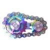 DMaos Fidget Spinner, Sprocket Linkage Bike Chain Spinner Design 2 Gears Figity Spin Finger Games, Metal Stainless Steel Durable Mechanics, Premium Figit Toy - Full Colorful view 3