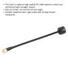 5.8GHz FPV Drone Antenna,Drone Antennas,155mm 2.5 Dbi Antenna with Inner Hole RP?SMA,for RC FPV Hine, Long Range HD FPV Drone Like as Titan DC7 Chimera4 Chimera7(Black)(Black), Drone Antennas view 4
