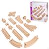 Eichhorn 100006405 Large Rail Set, 44 Pieces, FSC Certified Beech Wood, Can be Installed with Other Rail Systems view 3