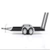- 1/18 Trailer, Flatbed, car Transport Carrier, with Double axle, Metal, Motormax - 76009 view 2