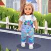 ZITA ELEMENT 7 Pcs American 18 Inch Doll Clothes and Accessories - 18 Inch Doll Clothes Set with Backpack, Waist Bag, Cell Phone, Tablet, Camera view 4