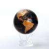 MOVA Metallic Black and Gold Globe 6" view 2