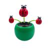 Bavokon Solar Powered Dancing Flowers Toy Car Interior Ornaments Cute Car Ornaments Car Dashboard Ornaments,Car Swinging Dancing Toy Car Windowsill Decoration Holiday Car Home Desk Decor view 1