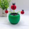 Bavokon Solar Powered Dancing Flowers Toy Car Interior Ornaments Cute Car Ornaments Car Dashboard Ornaments,Car Swinging Dancing Toy Car Windowsill Decoration Holiday Car Home Desk Decor view 4