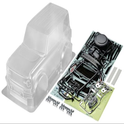 TAMIYA 1/10 Scale RC Ford Bronco 2021 Body Parts Set TAM51687 Electric Car/Truck Option Parts