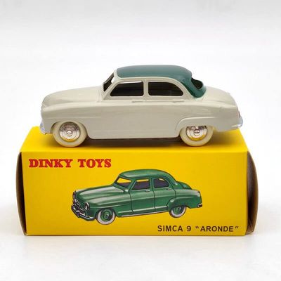 DeAgostini 1:43 Dinky Toys 24U for Simca 9 Aronde Multicolor Diecast Model Toys Car Limited Collection Auto Gift