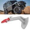 Climbing Car Rescue Parts,RC Metal Winch Anchor Corrosion Resistant Aluminum Alloy Material RC Car Trailer Tow Buckle Hook for 1/10 RC Climbing Car(Silver) view 3