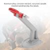 Climbing Car Rescue Parts,RC Metal Winch Anchor Corrosion Resistant Aluminum Alloy Material RC Car Trailer Tow Buckle Hook for 1/10 RC Climbing Car(Silver) view 4