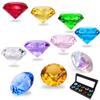 40mm Multicolor Crystal Diamond and 25mm Optical Glass X-Cube Prism RGB Dispersion Prism view 2