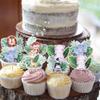 36 Pack Woodland Cupcake Toppers Wild One Tropical Leave Animals Cupcake Picks Jungle Safari Animal Cake Decorations Wild One Kids Birthday Baby Shower Theme Party Supplies Decor view 4