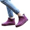 Hbeylia Short Rain Boots Waterproof Garden Shoes Anti Slipping Platform Lightweight Rainboots Rubber Mid Calf Muck Mud Boots Outdoor Work Gardening Boots for Women view 1