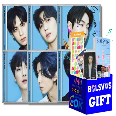 SF9 - The Wave of 9 [Full Set ver.] 6 Albums+Pre Order Limited Benefits+BolsVos K-POP eBook (21p),1EA BolsVos Sticker for Toploader, Photocards
