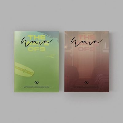 SF9 - The Wave of 9 [Full Set ver.] 2 Albums+Pre Order Limited Benefits+Culturekorean Gift(Decorative Stickers,Photocards)