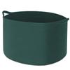 Maliton Woven Rope Basket for Blankets, Extra Large Storage, Green Laundry Hamper, Baby and Pet Toy Storage, Big Towel Basket, 22" x 22" x 14" Blanket Holder, Cotton Rope Bin view 1