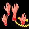 4pcs Halloween Body Parts Props Bloody Halloween Hands Halloween Severed Body Parts view 1